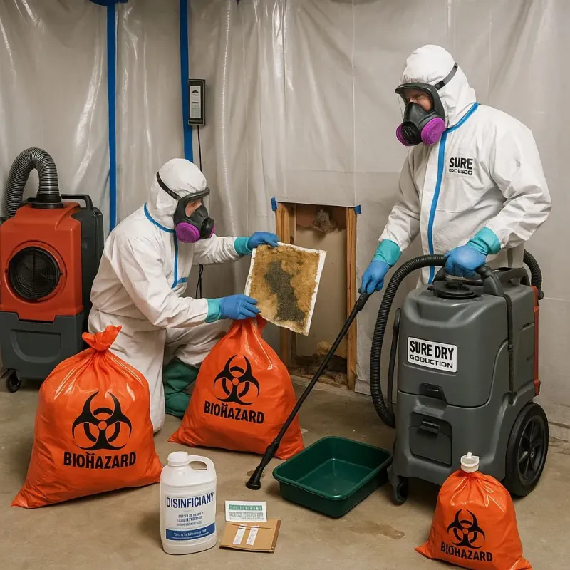 Contaminated Water Handling Protocols process in Arcadia, CA