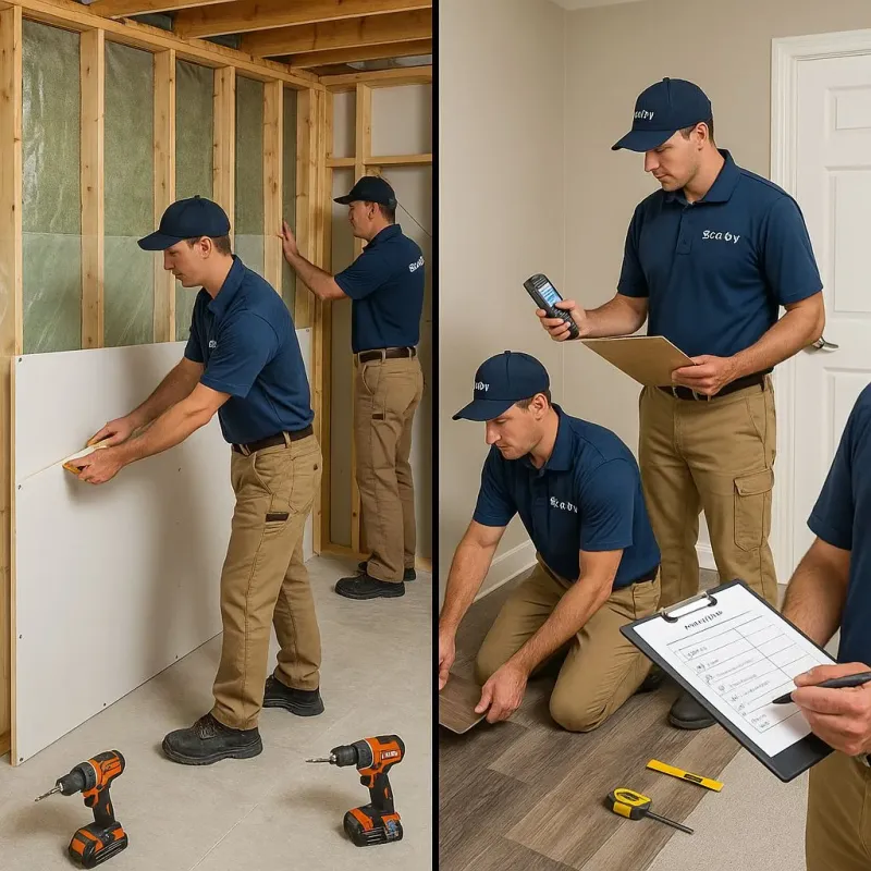 Repairs and Reconstruction process in Arcadia, CA